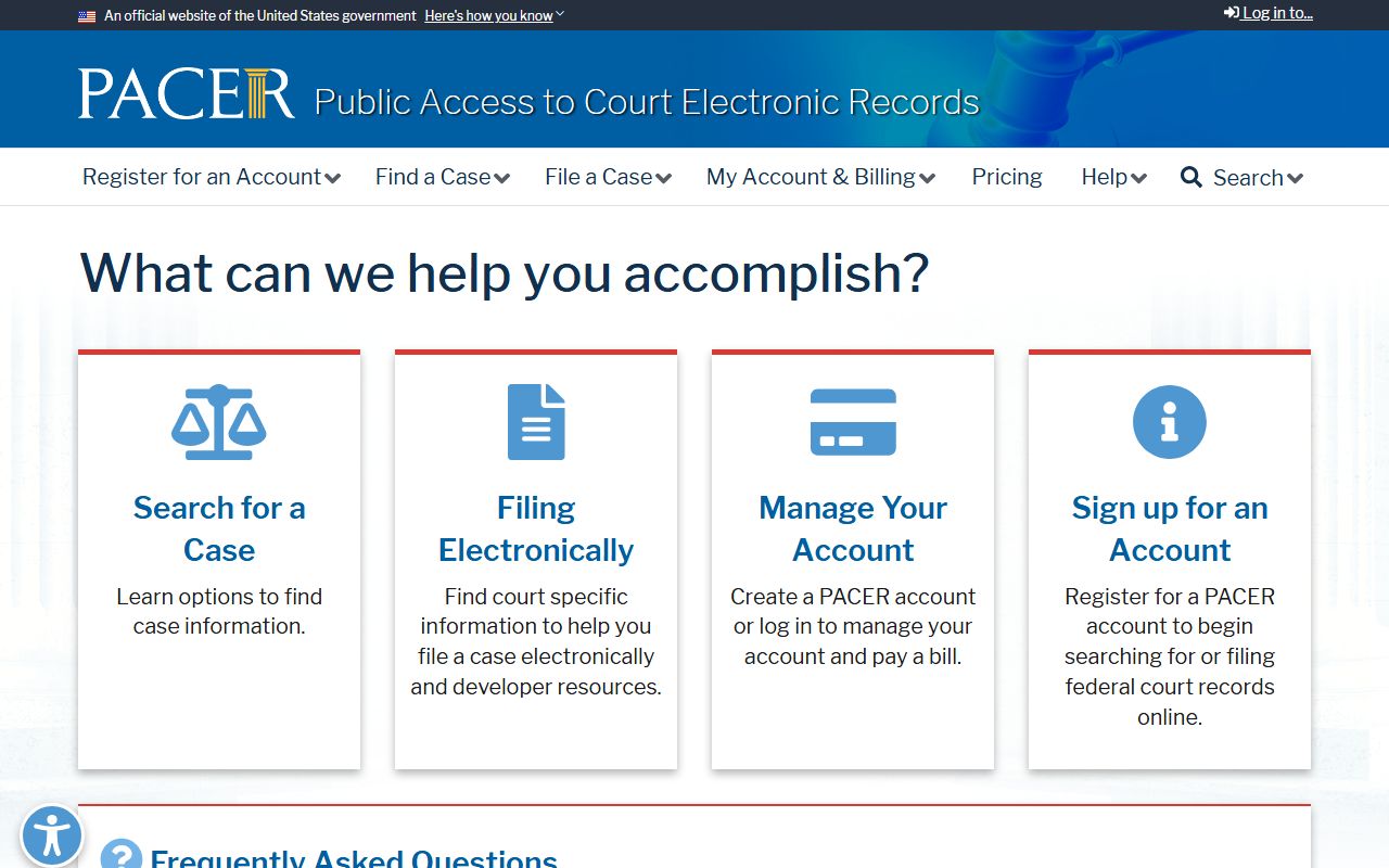Federal court release records in PACER for a Harper County connected case